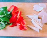 薄切り肉で！揚げない簡単！酢豚作り方1写真