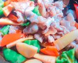 薄切り肉で！揚げない簡単！酢豚作り方8写真
