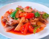 薄切り肉で！揚げない簡単！酢豚作り方9写真
