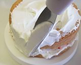 ★18㎝いちごのデコレーションケーキ作り方9写真