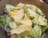 春キャベツとえのき茸の塩麹ドレッシング作り方2写真
