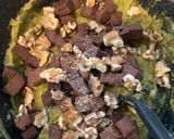ガナッシュリメイク抹茶チョコ胡桃マフィン作り方6写真