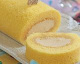 簡単*ミルクキャラメルのロールケーキ作り方34写真
