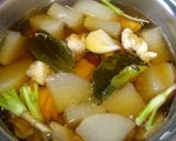 タイ料理　我が家の大根スープ作り方3写真
