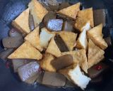 コンニャクと厚揚げのピリ辛煮作り方6写真