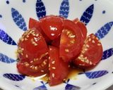 中華風な❣️トマトおつまみ作り方2写真