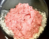 たけのこと豚ひき肉の炒り付け作り方3写真