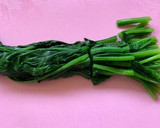 しらすと油揚げのほうれん草のおひたし作り方1写真