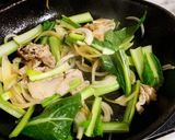 THE時短◎小松菜焼きそば作り方2写真