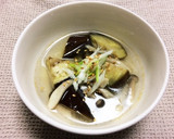 低糖質☆茄子とネギの中華風スープ作り方5写真