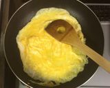 超簡単☆ケチャップ味のミートオムレツ！作り方12写真