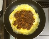 超簡単☆ケチャップ味のミートオムレツ！作り方13写真