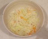 カットキャベツと卵で簡単キャベツ焼き風作り方1写真