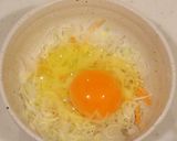 カットキャベツと卵で簡単キャベツ焼き風作り方2写真