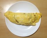 超簡単☆ケチャップ味のミートオムレツ！作り方15写真
