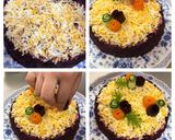 ウズベキスタン♡ロシアのサラダケーキ作り方19写真