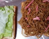 旦那お気に入り♡焼きそばサンドイッチ作り方7写真
