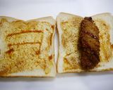 簡単！チーズカツサンドイッチ作り方1写真