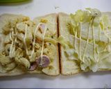 簡単！サラダサンドイッチ☆ピリ辛ゆず胡椒作り方1写真