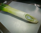 旨っ♥️ねぎ焼き (明太子かちり添え)作り方1写真