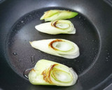 旨っ♥️ねぎ焼き (明太子かちり添え)作り方4写真