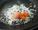 旨っ♥️ねぎ焼き (明太子かちり添え)作り方5写真