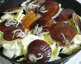 お手頃・殻付きホタテと春キャベツで酒蒸し作り方3写真
