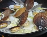 お手頃・殻付きホタテと春キャベツで酒蒸し作り方5写真