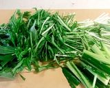 水菜の豚しゃぶサラダ☆作り方1写真