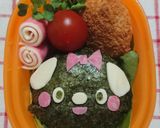 キャラ弁♥️うさぎ作り方8写真