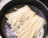 えのきと豆苗の韓国海苔巻き作り方1写真