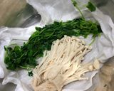 えのきと豆苗の韓国海苔巻き作り方2写真