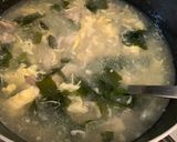 簡単あんかけ☆かき玉わかめうどん作り方1写真