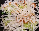 節約一品☆ちくわともやしの納豆炒め作り方5写真