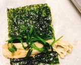 えのきと豆苗の韓国海苔巻き作り方5写真