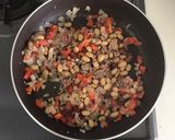 カレー風味ナポリタン焼きそば作り方4写真