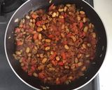 カレー風味ナポリタン焼きそば作り方6写真