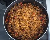カレー風味ナポリタン焼きそば作り方7写真