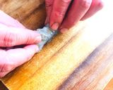 まっすぐに作る！サイズupエビフライ♫作り方4写真