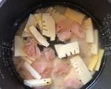 白出しで簡単たけのこご飯(雑穀入り）作り方7写真