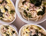 簡単あんかけ☆かき玉わかめうどん作り方5写真