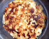 おもちとキャベツでお好み焼き風〜作り方3写真