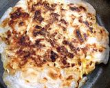 おもちとキャベツでお好み焼き風〜作り方5写真