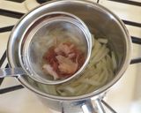千切りジャガ芋とカラーピーマンのお味噌汁作り方2写真