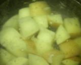 朝ごはんに♪おじゃがと枝豆のホットサラダ作り方1写真