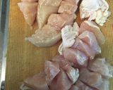 たまった胸肉をだし汁で柔らかく煮込むの巻作り方1写真