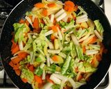 香味ペーストを使った簡単野菜炒め作り方4写真