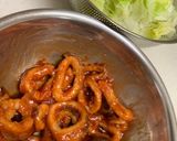 惣菜イカ活用☆イカの甘辛ケチャップサラダ作り方4写真