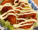 惣菜イカ活用☆イカの甘辛ケチャップサラダ作り方8写真