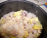白出しで簡単たけのこご飯(雑穀入り）作り方8写真